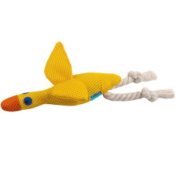 Іграшка для Собак Barksi дентал з пищалкою Качка Жовта (3446)