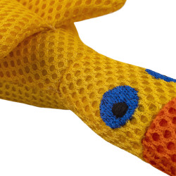 Іграшка для Собак Barksi дентал з пищалкою Качка Жовта (3446)