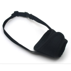 Намордник тканинний для собак Zoo-hunt Спорт №1 18-20 см чорний