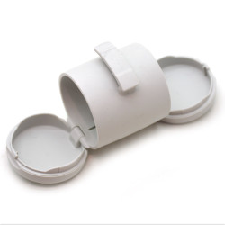 Контейнер Flexi для рулетки-повідця Multi Box d5х7 см світло-сірий