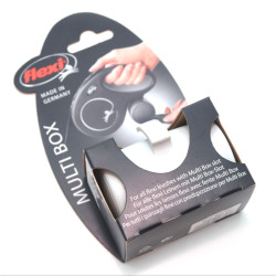 Контейнер Flexi для рулетки-повідця Multi Box d5х7 см світло-сірий