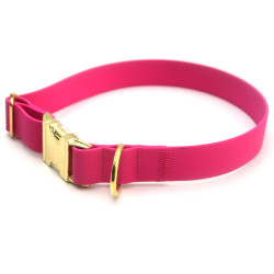 Нашийник для собак біотановий Колорит Zoo-hunt 2,5 см 30-51 см рожевий