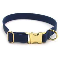 Нашийник для собак біотановий Колорит Zoo-hunt 2,5 см 30-51 см синій