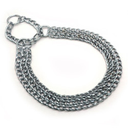 Нашийник Zoo-hunt зашморг ланцюг економ для собак метал  УЛЧ3 2,5 мм 50 см