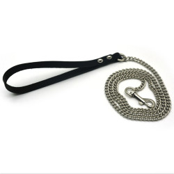 Повідець-ланцюг для собак ПЛ нікель Zoo-hunt  1,5 мм 120 см