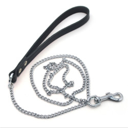 Повідець-ланцюг для собак ПЛ хром Zoo-hunt  1,5 мм 120 см