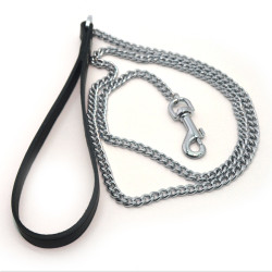 Повідець-ланцюг для собак ПЛ хром Zoo-hunt  1,5 мм 120 см