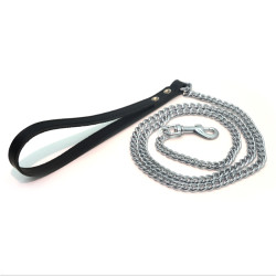 Повідець-ланцюг для собак ПЛ хром Zoo-hunt  1,5 мм 120 см