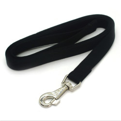 Повідець брезентовий для собак Zoo-hunt 2,5 см 120 см чорний