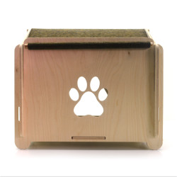 Еко будиночок 2 для кішок і малих собак з дерева