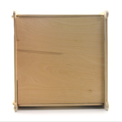 Еко будиночок Куб малий для кішок і малих собак з дерева