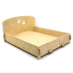 Еко ліжко велике для кішок і малих собак