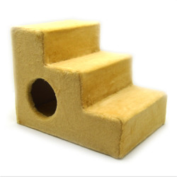 Сходинки для тварин з будиночком Zoo-hunt трьох рівневі 35х47х37 см