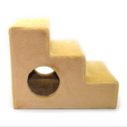 Сходинки для тварин з будиночком Zoo-hunt трьох рівневі 35х47х37 см