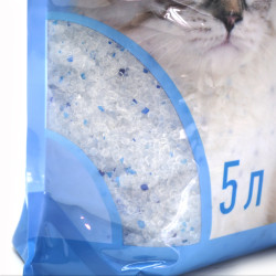 Наповнювач SaniPet 5 л силікагель для кошачих туалетів