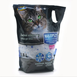 Наповнювач Hilton 3.8 л силікагель для котячих туалетів