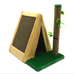 Будиночок Драпак кігтеточка для кішок Zoo-hunt Привал 47х33х46 см джут