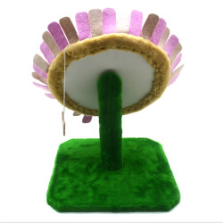 Кігтеточка Zoo-hunt драпак для кота на підставці Світанок 39х39х48 см сезаль