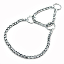 Нашийник Zoo-hunt зашморг ланцюг економ для собак метал  УЛЧ1 2,0 мм 35 см