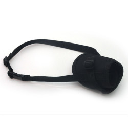 Намордник тканинний для собак Zoo-hunt Спорт №1 18-20 см чорний