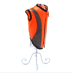 Жилет для собак Zoo-hunt Сигнал зі світловідбивачем помаранчевий №5 58х86 + 6 см