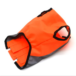 Жилет для собак Zoo-hunt Сигнал зі світловідбивачем помаранчевий №5 58х86 + 6 см