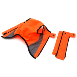 Жилет для собак Zoo-hunt Сигнал зі світловідбивачем помаранчевий №5 58х86 + 6 см