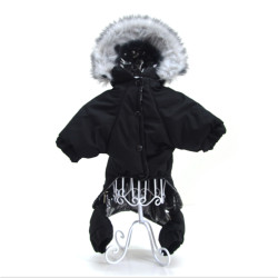 Костюм для собак Актив Zoo-hunt чорний  міні 21х27 см