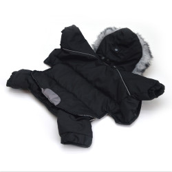 Костюм для собак Актив Zoo-hunt чорний  міні 21х27 см