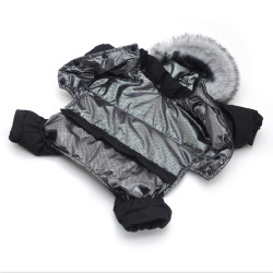 Костюм для собак Актив Zoo-hunt чорний  міні 21х27 см