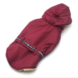 Жилет для собак Zoo-hunt Барт з капюшоном бордовий  №0 25х40 см