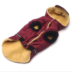 Жилет для собак Zoo-hunt Барт з капюшоном бордовий  №0 25х40 см