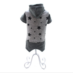 Батник світер для собак Zoo-hunt сірий  міні 21х27 см