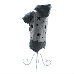 Батник світер для собак Zoo-hunt сірий  міні 21х27 см