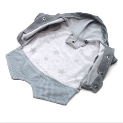 Батник світер для собак Zoo-hunt сірий  міні 21х27 см