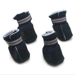 Черевички для собак та котів Zoo-hunt Фанат сині  міні 3х4х7 см