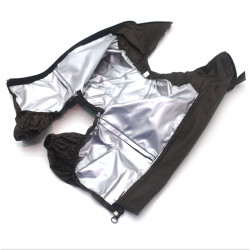 Дощовик для собак Zoo-hunt з капюшоном коричневий  міні 21х27 см