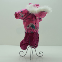 Комбінезон для собак Джесі рожевий  міні 21х32 см