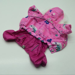 Комбінезон для собак Джесі рожевий  міні 21х32 см
