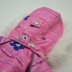 Комбінезон для собак Джесі рожевий  міні 21х32 см