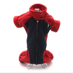 Комбінезон для собак Zoo-hunt Фанат червоний+синій  міні 21х32 см