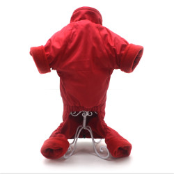 Комбінезон для собак Zoo-hunt Фанат червоний+синій  міні 21х32 см