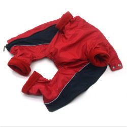 Комбінезон для собак Zoo-hunt Фанат червоний+синій  міні 21х32 см