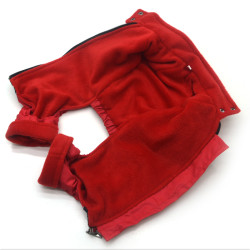 Комбінезон для собак Zoo-hunt Фанат червоний+синій  міні 21х32 см