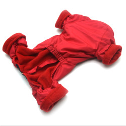 Комбінезон для собак Zoo-hunt Фанат червоний+синій  міні 21х32 см