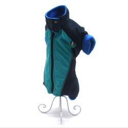 Комбінезон для собак Zoo-hunt Фанат синій+бірюзовий  міні 21х32 см