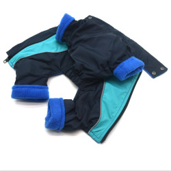 Комбінезон для собак Zoo-hunt Фанат синій+бірюзовий  міні 21х32 см