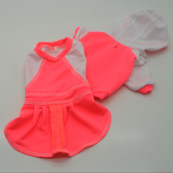 Костюм-Сукня для собак Фітнес Zoo-hunt помаранчева  міні 21х27 см