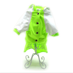 Костюм-Сукня для собак Фітнес Zoo-hunt салатова  міні 21х27 см