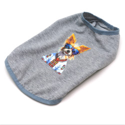 Майка для малих та середніх собак Мікс2 Zoo-hunt сіра